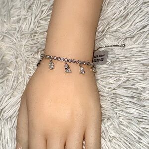 14k white gold vermeil bolo adjustable Christmas jewelry gift, cross religious